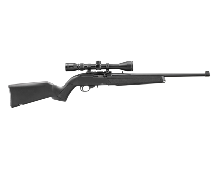 Ruger 10/22 .22 LR 18" Semi-Auto Rifle w/ Viridian EON 3-9x40mm Scope, Black - 32003
