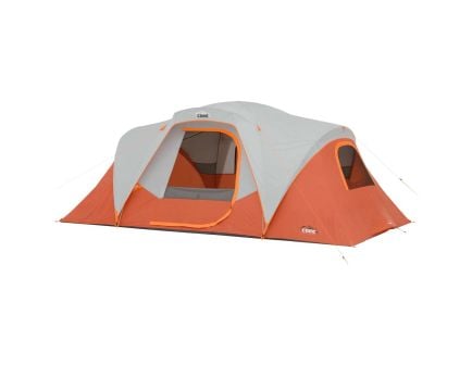 CORE Equipment Extended Dome Plus 9-Person Tent, Orange/Gray - 40269