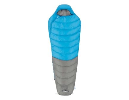 CORE Equipment 10 Degree Mummy Sleeping Bag Regular, Blue/Gray - 40256