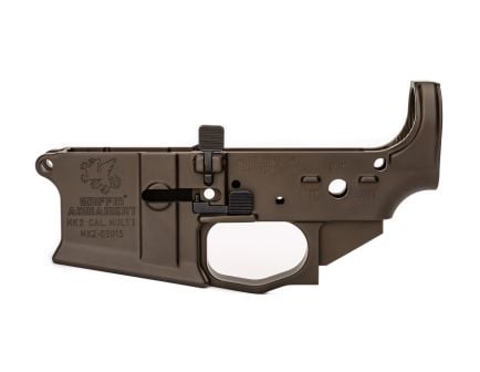 Griffin Armament MK2 AR-15 Lower Receiver, Terra Brown