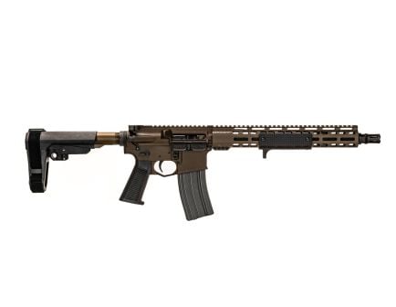 Griffin Armament MK1CQB 13.9" 223 Wylde AR Pistol, Terra Brown
