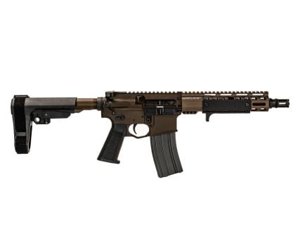 Griffin Armament MK1 PSD 9.5" 300 Blackout AR Pistol, Terra Brown