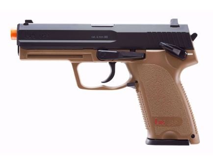 Elite Force HK USP CO2 6mm Airsoft Pistol, FDE - 2275023