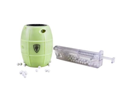 Elite Force Hailstorm Airsoft BB Grenade, Glow In The Dark Green - 2211368