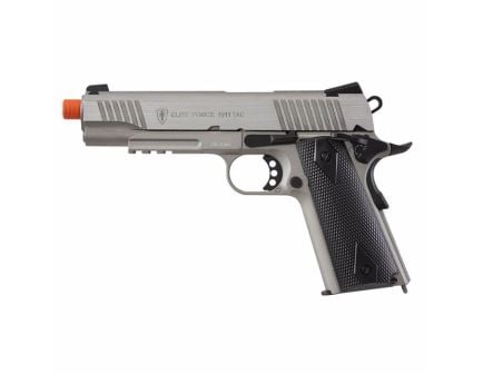 Elite Force 1911 TAC CO2 Airsoft Pistol, Stainless - 2279556