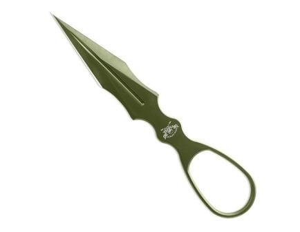 Skallywag Tactical D2 Dagger, OD Green Knife