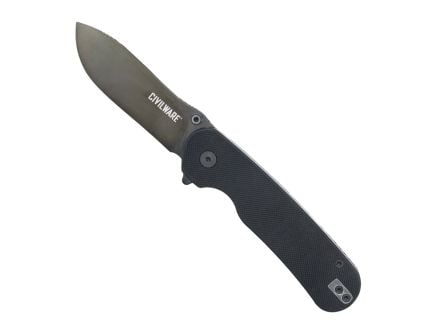 Civilware General, Black DP Folding Knife
