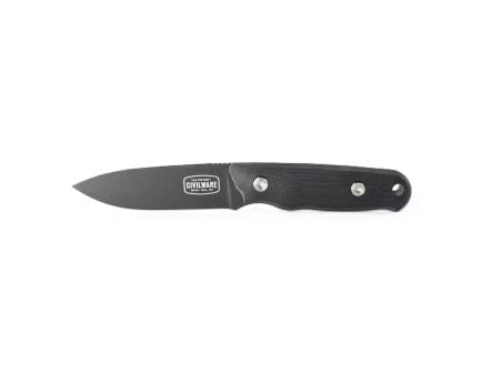 Civilware Packer, Black Fixed Blade Knife