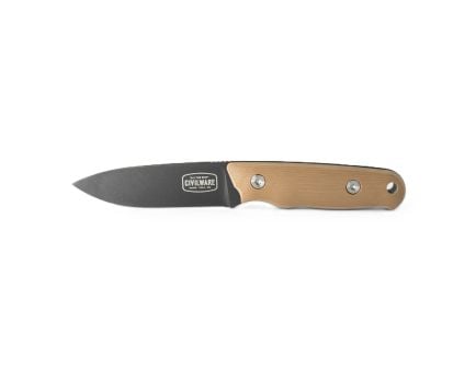 Civilware Packer, Coyote Brown/Black Fixed Blade Knife