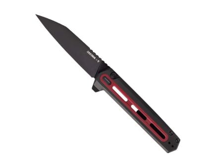 Tekto Knives F4 Echo Folding Knife, Black/Red