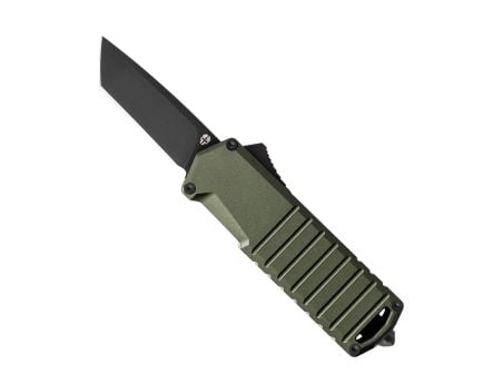 Tekto Knives A2 Badger OTF Knife, OD Green