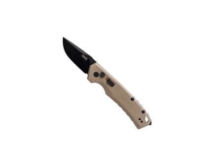 Tekto Knives A3 Delta Mini Auto Folding Knife, Desert