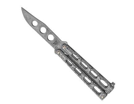 Bear & Son 4" SILVER VEIN BUTTERFLY TRAINER KNIFE