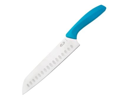 Gatco 12 1/8" SANTOKU KNIFE, TEAL