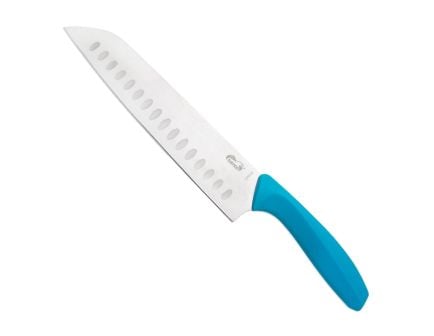 Gatco 12 1/8" SANTOKU KNIFE, TEAL