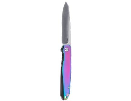 CRKT Facet Stainless Steel Iridescent Folding Knife