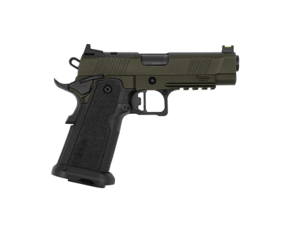 Tisas 1911 Carry Double Stack 4.25" 9mm 18rd Pistol, ODG/BLK - 12500902