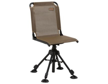ALPS OutdoorZ Stealth Hunter Swivel Hunting Blind Chair, Brown - 8433015