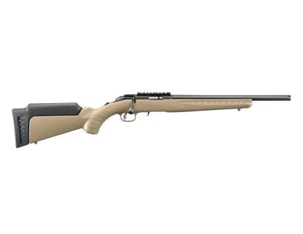 Ruger American Rimfire .22 LR 16.1" 10rd Bolt Action Rifle, FDE - 8358