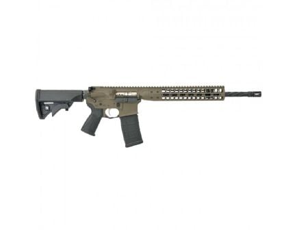 LWRC IC DI Discovery 16" 5.56 NATO AR Rifle, Patriot Brown
