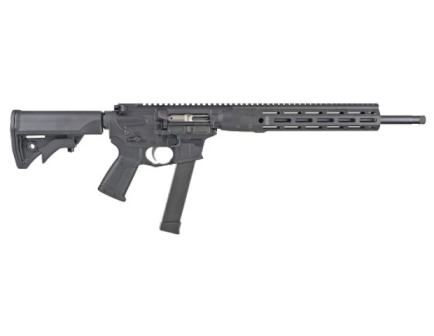 LWRC IC-9 Carbine 16" 9mm AR-PCC Rifle, Black