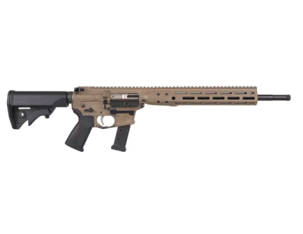 LWRC IC-9 Carbine 16" 9mm AR-PCC Rifle, FDE