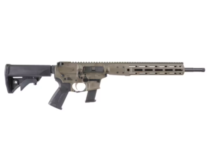 LWRC IC-9 Carbine 16" 9mm AR-PCC Rifle, Patriot Brown
