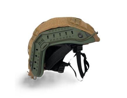 Guard Dog Body Armor Level IIIa Ballistic Helmet Green W/ Multicam
