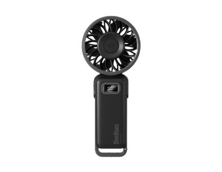 Diveblues Fanzy Handheld Fan, Black