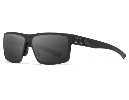 Gatorz Eyewear Rig Smoke Optimized Polarized Black w/ Black Logo