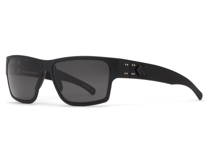 Gatorz Eyewear Delta Milspec Ballistic Smoke w/Anti-Fog Black w/ Black Logo
