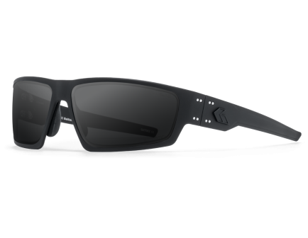 Gatorz Eyewear Warhawk Milspec Ballistic Smoke w/Anti-Fog Black w/ Black Logo