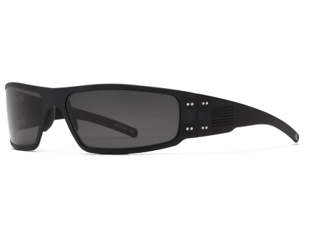 Gatorz Eyewear Magnum Smoke Optimized Polarized Black w/ Black Logo