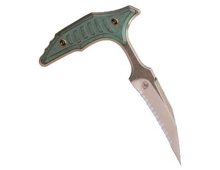 Microtech BEE Marfione Select Push Dagger Non-Serrated, Antique Green/Bronze