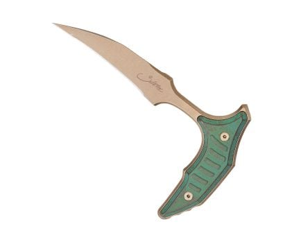 Microtech BEE Marfione Select Push Dagger, Antique Green/Bronze