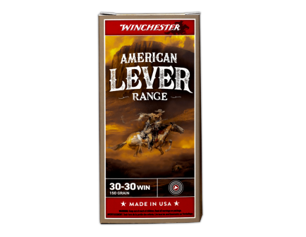Winchester American Lever Range .30-30 WIN 150gr JHP Ammo, 20Rds