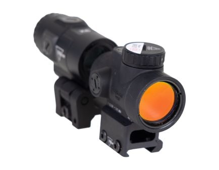 Trijicon MRO® SD 1x25 Red Dot Sight w/ 3x Magnifier Adjustable Full Co-Witness Quick Release Mount with Q-LOC - MRO-C-2200367