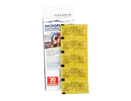 Katadyn Micropur MP1 Purification Tablets, 20 pack