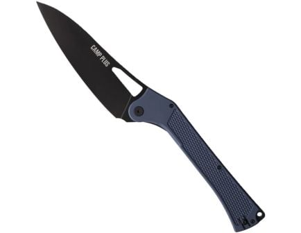 Ontario Knife Company Camp Plus Linerlock Folding Knife, Gray