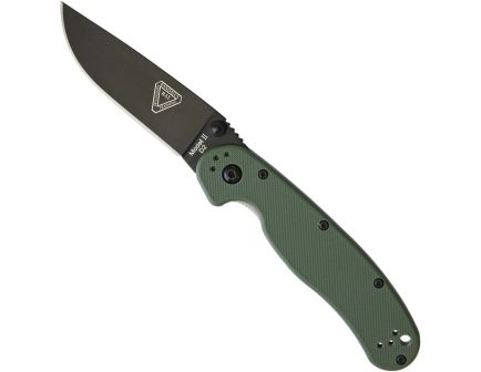 Ontario Knife Company RAT II Folding Knife, OD Green/Black