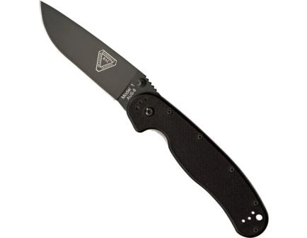 Ontario Knife Company RAT I Folding Knife, Black