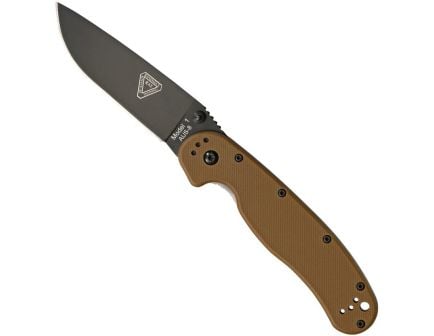 Ontario Knife Company RAT I Folding Knife, Coyote Brown/Black