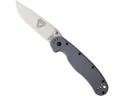 Ontario Knife Company RAT I Folding Knife, Gray/Satin