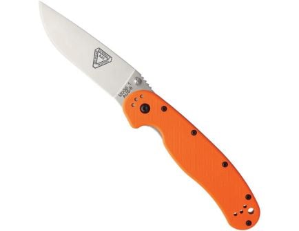 Ontario Knife Company RAT I Folding Knife, Orange/Satin