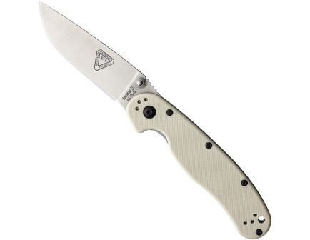 Ontario Knife Company RAT II Folding Knife, Ivory/Satin