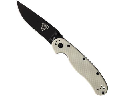 Ontario Knife Company RAT II Folding Knife, Bone /Black