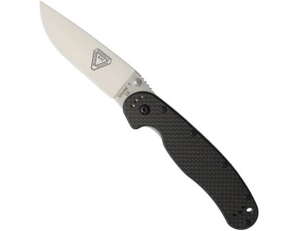 Ontario Knife Company RAT I Folding Knife, Carbon Fiber