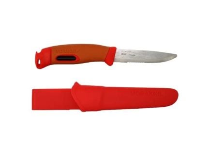 Morakniv Companion Spark (S), Emergency Knife Fixed, Orange/Red