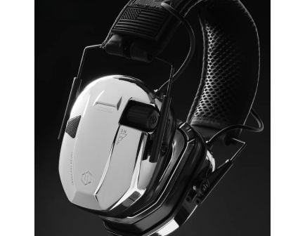 Savior Equipment Apollo Electronic Ear Protection, Chrome