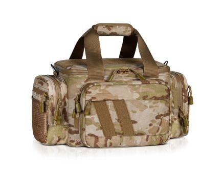 Savior Multicam Specialist Range Bag w/ 3 Pistol Rugs, MultiCam Arid